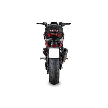 Kawasaki Z900 (25-26) Konix Evo slip-on, titanium – Spark – måltegning og tekniske dimensioner, billede 2