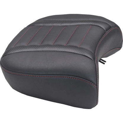Harley-Davidson Touring (23-26) Touring Wide passagersæde, rød syning – Mustang – Mustang varenr. 88420DC