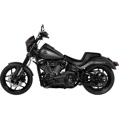 Harley-Davidson Softail (25) carbon sidecovers Black/ Carbon Fiber/ Gloss – Saddlemen – ekstra produktvisning med fokus på carbonvævning, form og finish – billede 6