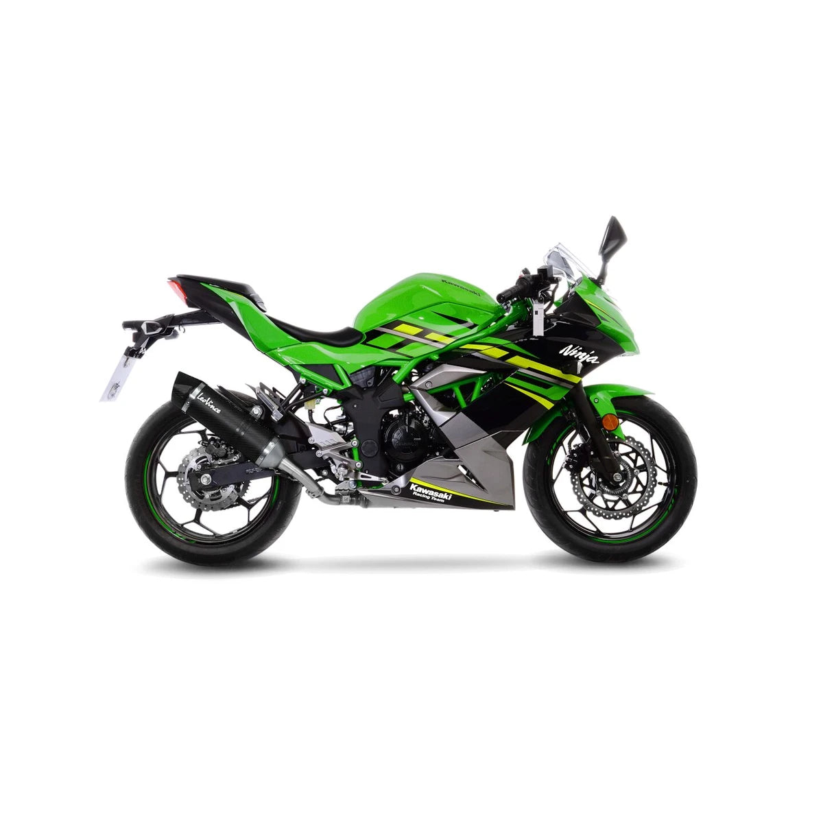 Kawasaki Z125 (19-24) m.fl. LeoVince LV One EVO slip-on – carbon – ekstra produktvisning af lyddæmper, finish og detaljer 5