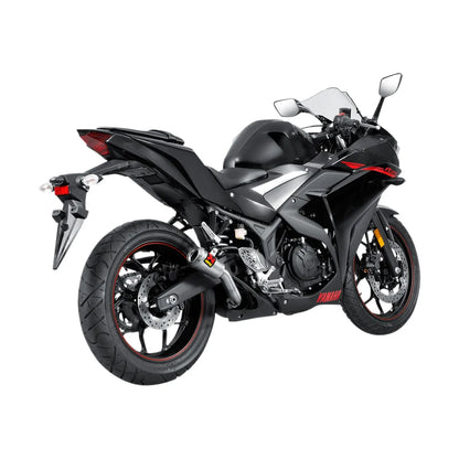 Akrapovič S-Y2SO11-AHCSS slip-on monteret på Yamaha YZF-R25 (15-24) m.fl.