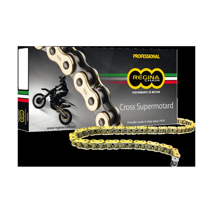 Regina 520 RH2 MC kæde 120 led guld